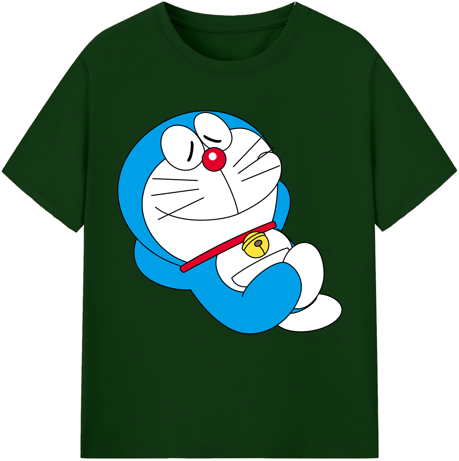 （画像用） ドラえもん Doraemon 綿100％半袖Tシャツ（フロントプリント）